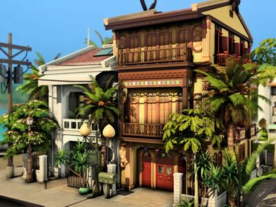 Thai Apartments By Plumbobkingdom Sims 4 CC