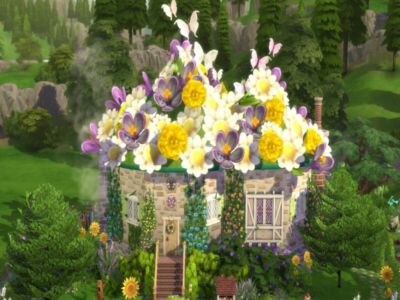 The Fairy HUT By Susancho93 Sims 4 CC