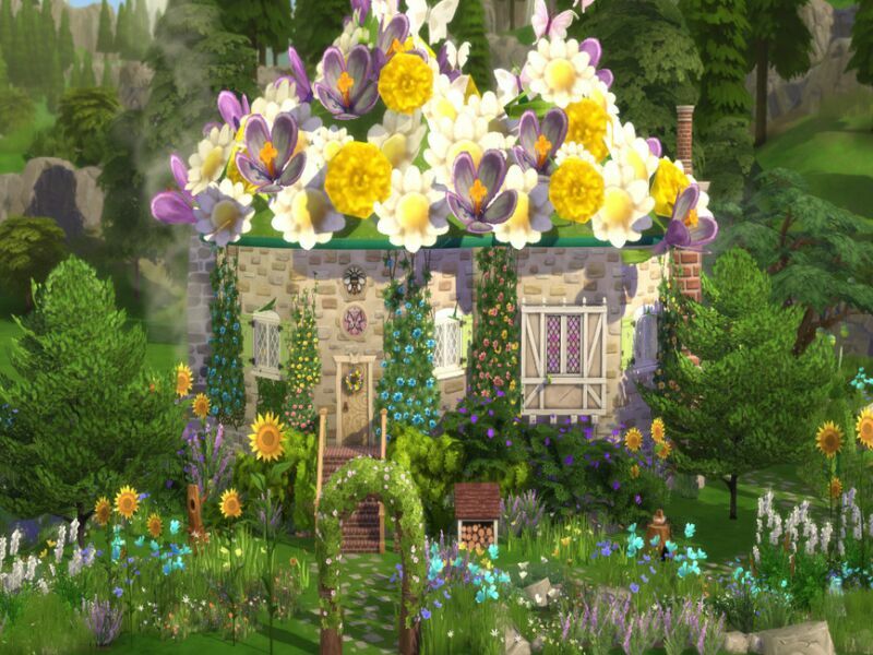 sims 4 cc the fairy hut by susancho93 2