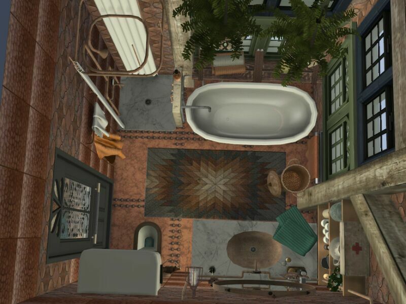 sims 4 cc the franklin the bathroom by fredbrenny 5