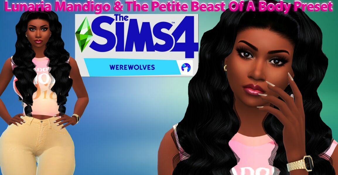 sims 4 cc the mandigo sisters the petite beast of a body preset by vtk 2