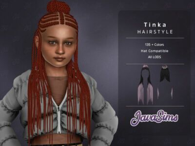 Tinka (Hairstyle) Sims 4 CC