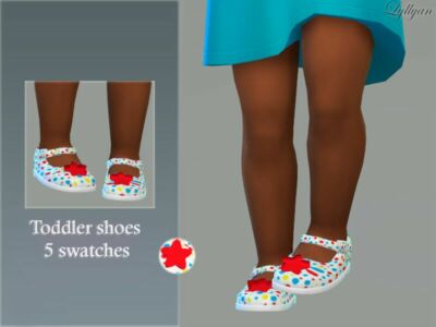 Toddler Shoes Amanda By Lyllyan Sims 4 CC