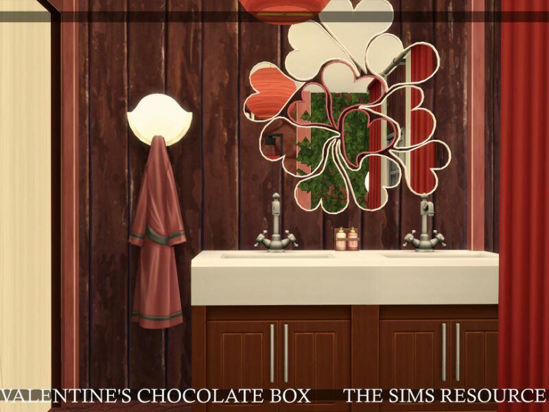 sims 4 cc valentines chocolate box house cc only tsr by simzmora 6