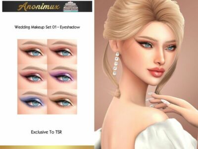 Wedding Makeup SET 01 – Eyeshadow Sims 4 CC