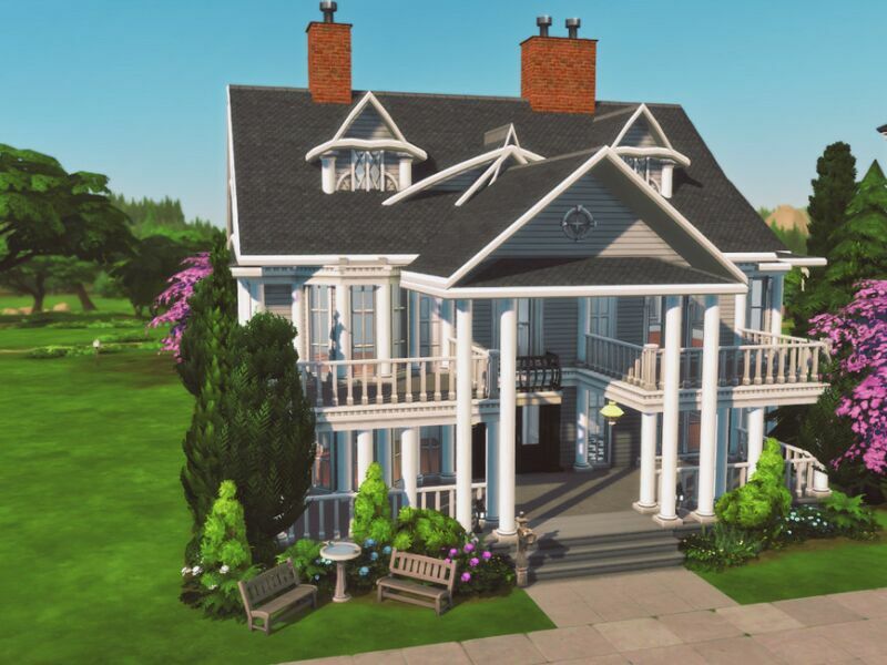 sims 4 cc willowend no cc base game by genkaiharetsu 4