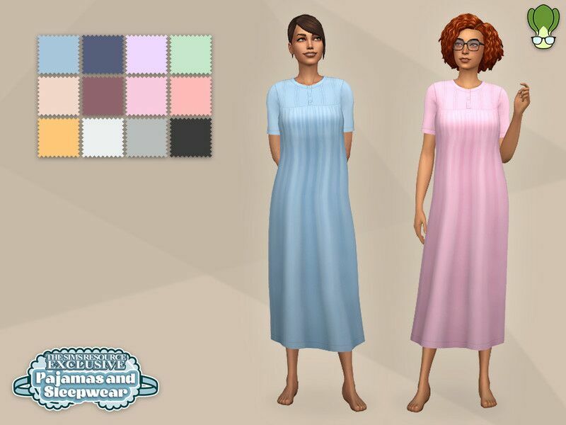 Women’S Sleepwear #2 Sims 4 CC