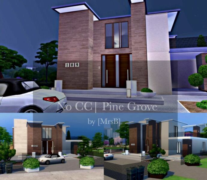 109 Pine Grove |CC Free By Mrsbarbiex3 Sims 4 CC