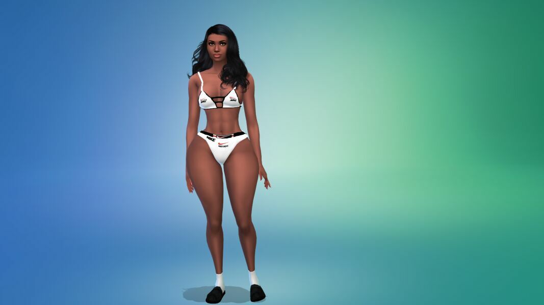 sims 4 cc 2 piece af hq designers bikini lingerie top bottom set by vtk 8