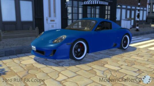 2010 RUF RK Coupe Sims 4 CC