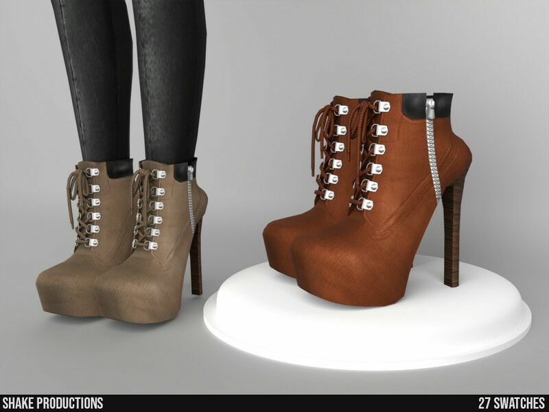 975- High Heel Boots By Shakeproductions Sims 4 CC