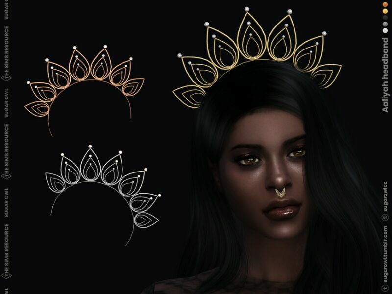 Aaliyah Headband Sims 4 CC