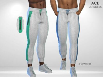 ACE Joggers By Puresim Sims 4 CC