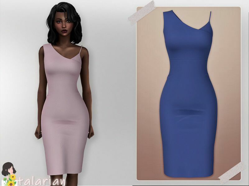 “Adalyn Dress / Everyday” Sims 4 CC