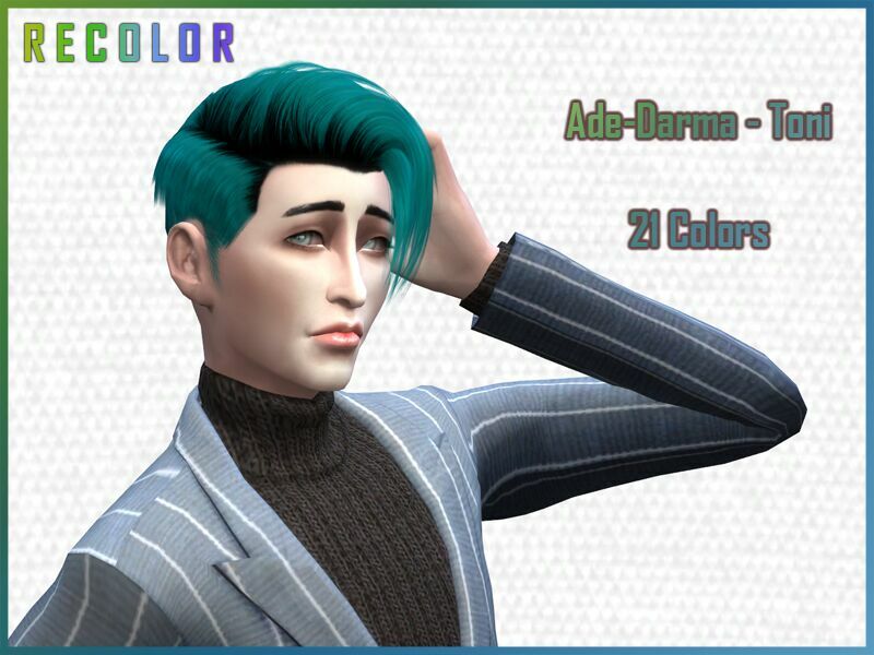 Ade_Darma – Toni Recolor By Theeawkwardone Sims 4 CC