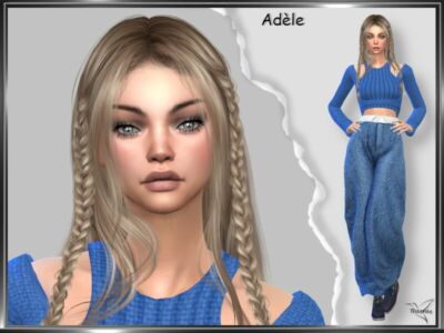 Adele Aumon By Trasras Sims 4 CC