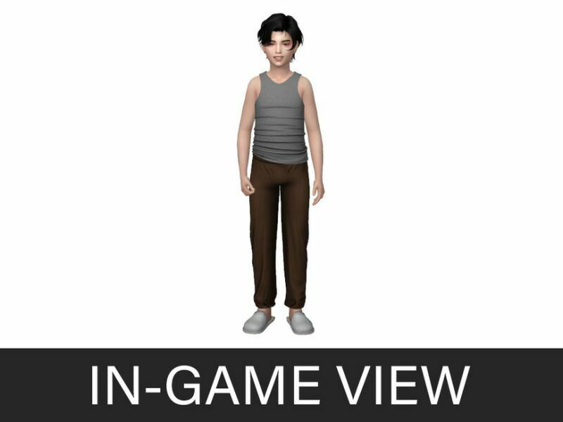 sims 4 cc algodon pants 2