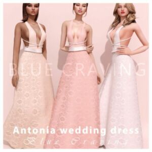 Antonia Dress Sims 4 CC