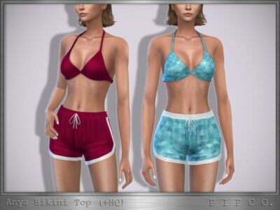 Anya Bikini TOP. By Pipco Sims 4 CC