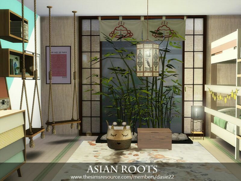 Asian Roots By Dasie2 Sims 4 CC