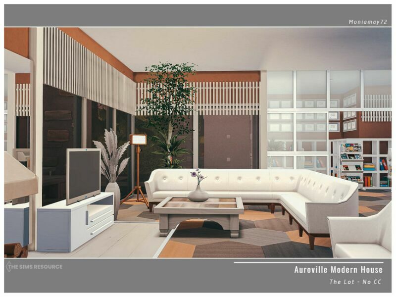 sims 4 cc auroville modern house no cc by moniamay72 7