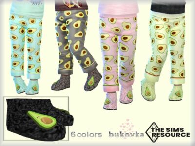 Avocado Shoes By Bukovka Sims 4 CC