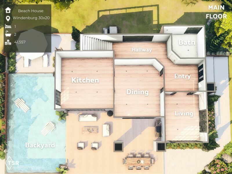 sims 4 cc beach house tsr cc only 7