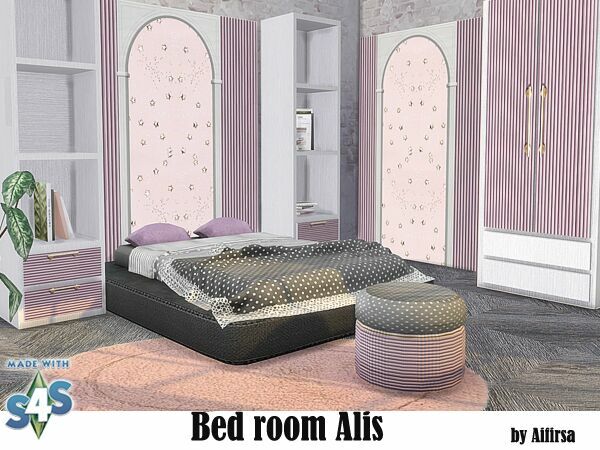 BED Room Alis By Aifirsa Sims 4 CC