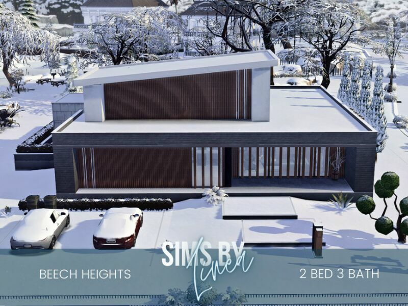 Beech Heights By Simsbylinea Sims 4 CC