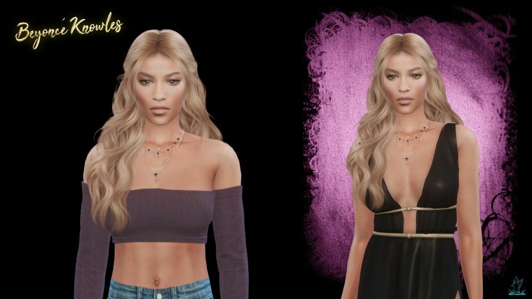 Beyoncé Knowles SIM By Thesimreaper Sims 4 CC