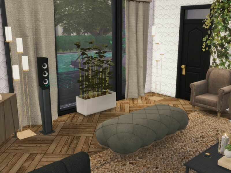 sims 4 cc black soul livingroom only tsr cc by genkaiharetsu 2