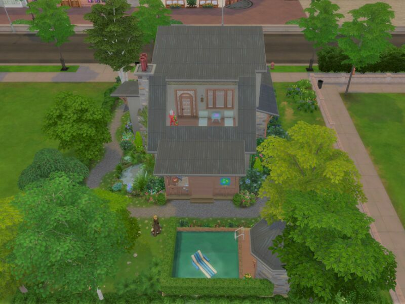 sims 4 cc blue asters no cc by sgk45 4