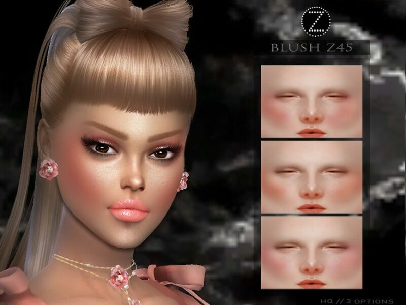 Blush Z45 By Zenx Sims 4 CC