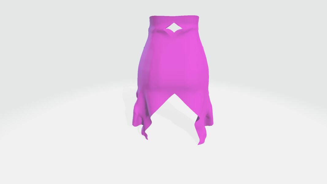 sims 4 cc bon bon skirt made by me all the mesh texture in md 3d by rubicitaaya 5