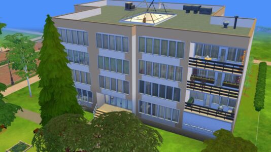 Brgttm’S Hungarian Panel Flat By Brgttm Sims 4 CC