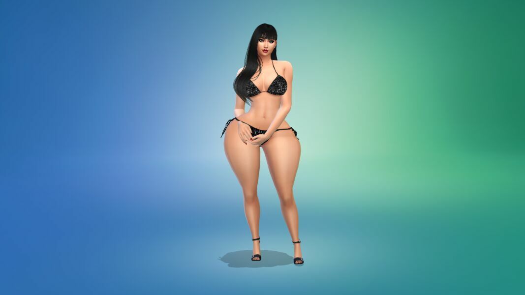 sims 4 cc brittany whitfield the beast of a body preset by vtk 8