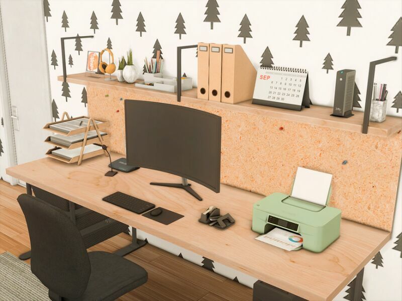 sims 4 cc bronco office tsr only cc by xogerardine 3