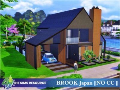 Brook Japan || NO CC || By Bozena Sims 4 CC