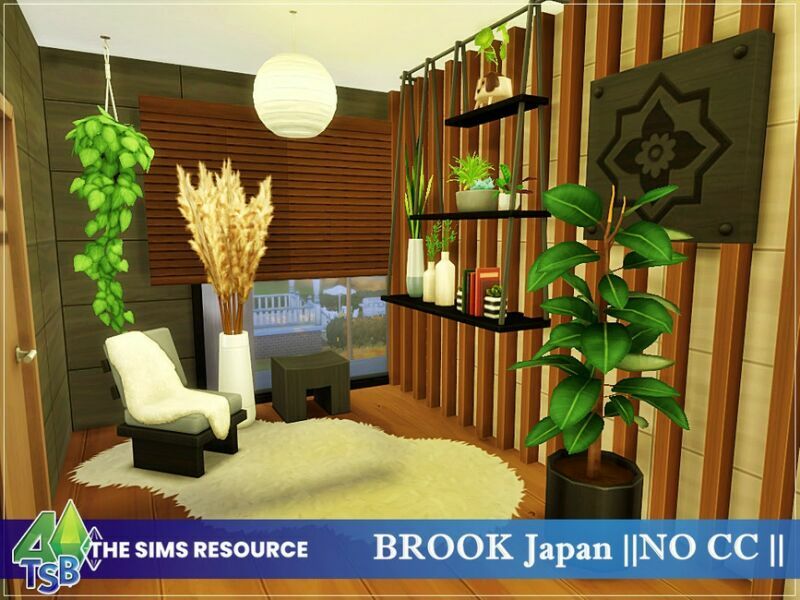 sims 4 cc brook japan no cc by bozena 7