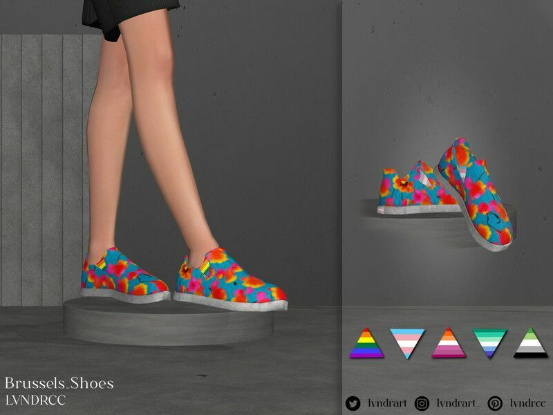 / Brussels Shoes Sims 4 CC