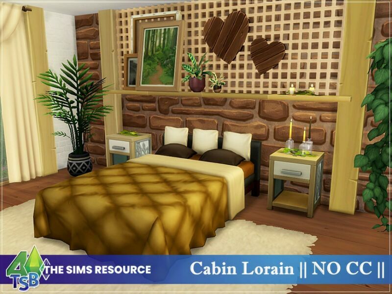 sims 4 cc cabin lorain no cc by bozena 7