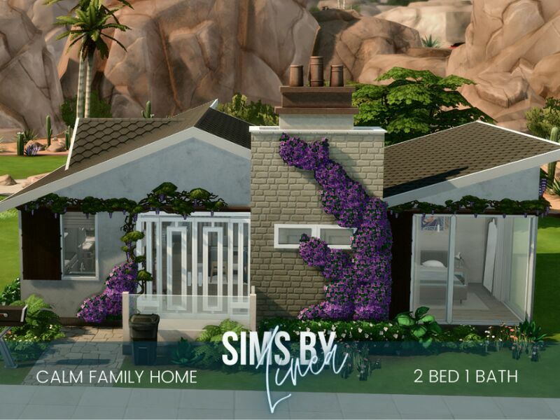 Calm Family Home By Simsbylinea Sims 4 CC