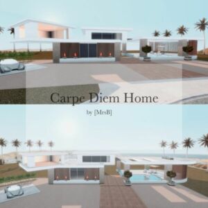 Carpe Diem Home |CC Free By Mrsbarbiex3 Sims 4 CC