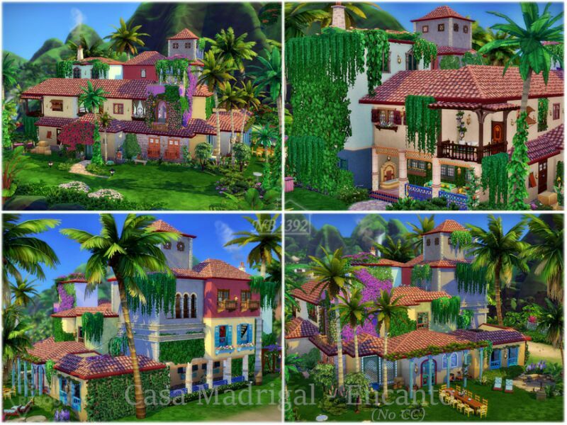 sims 4 cc casa madrigal encanto no cc by nobody1392 2