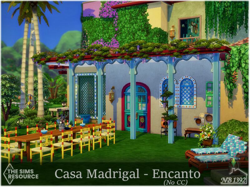 sims 4 cc casa madrigal encanto no cc by nobody1392 3