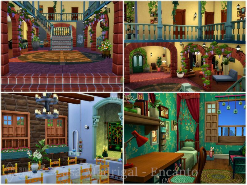 sims 4 cc casa madrigal encanto no cc by nobody1392 4