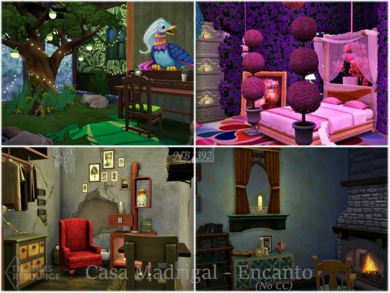 sims 4 cc casa madrigal encanto no cc by nobody1392 6