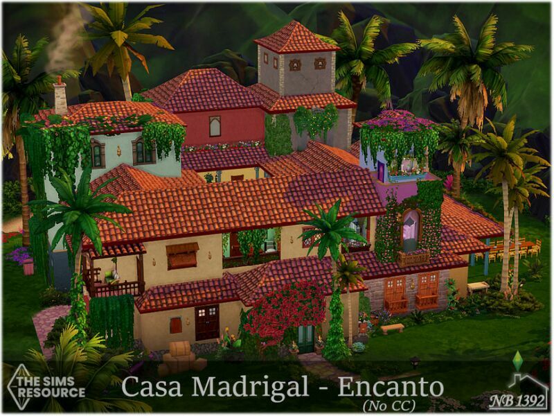 sims 4 cc casa madrigal encanto no cc by nobody1392 7