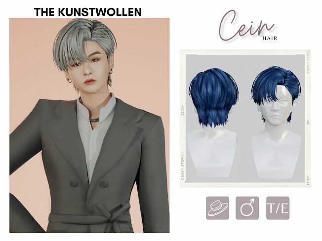 Cein Hair Sims 4 CC