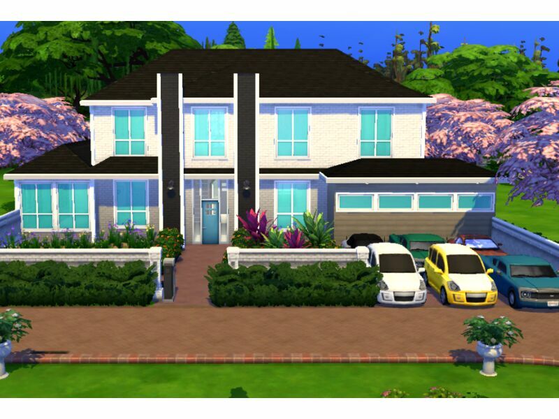 sims 4 cc cherry lane no cc vacation home by newbiesimsie 2